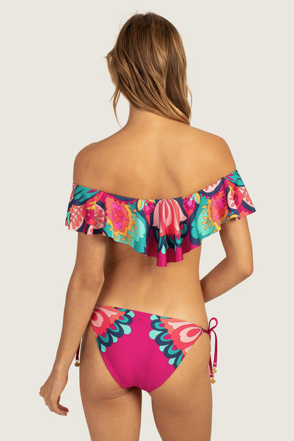 Trina Turk Medallion Off The Shoulder Bandeau