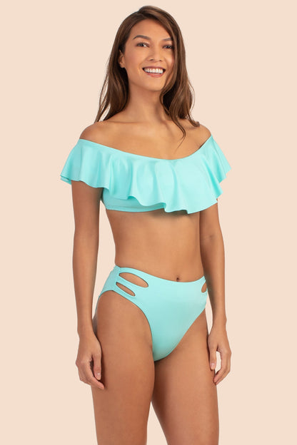 Trina Turk Monaco Solids Off The Shoulder Bandeau