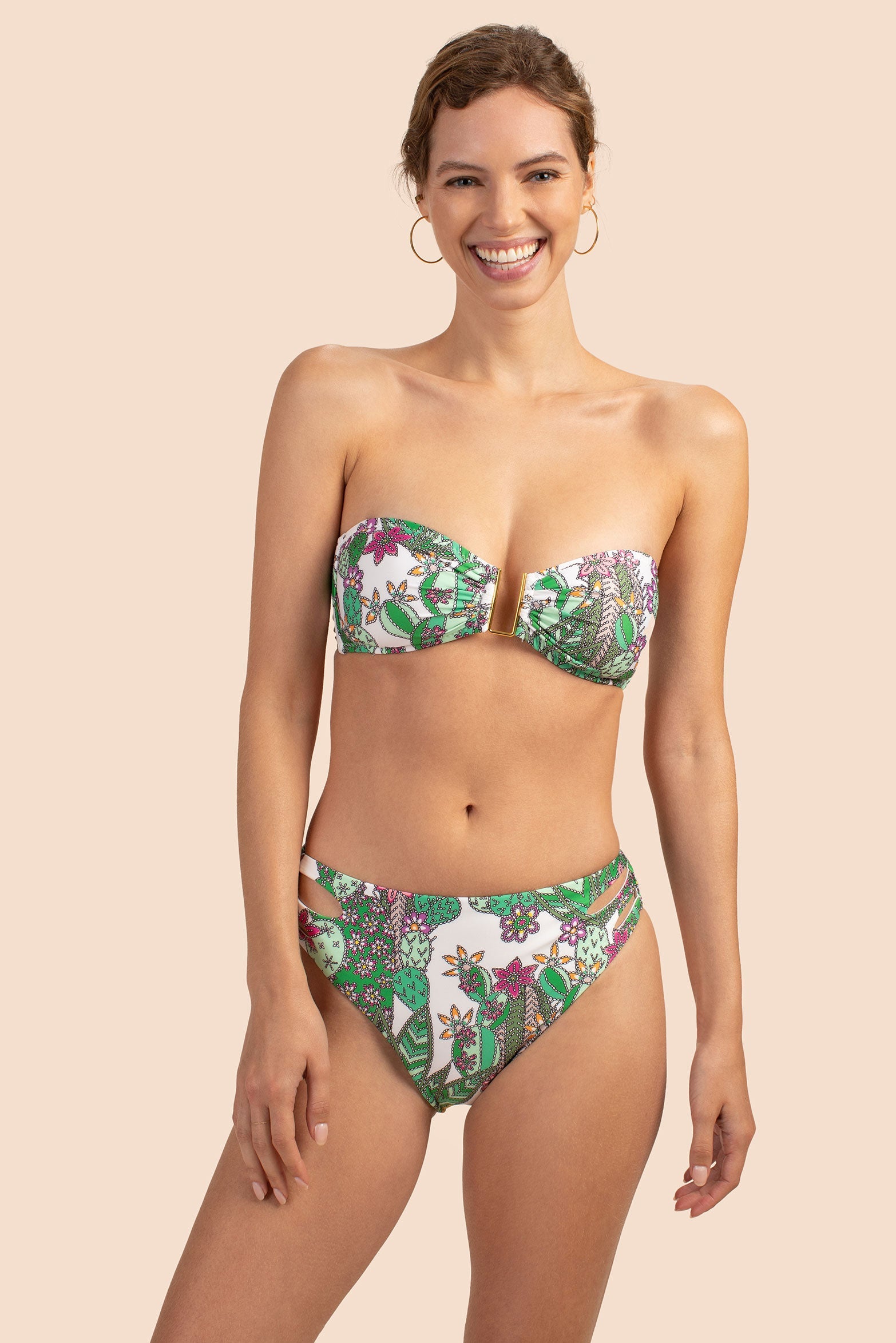 Trina Turk Molded Bandeau Top