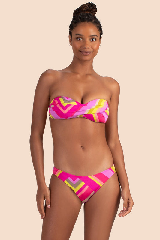 Trina Turk Twist Bandeau Top