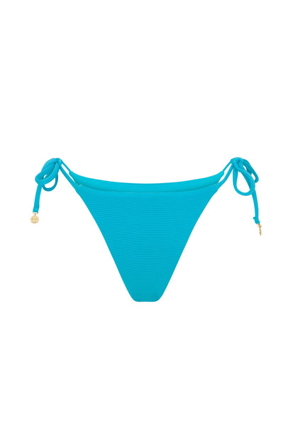 Trina Turk Women's Ripple Rib Low Rise Tie Side Hipster Swim Bottom