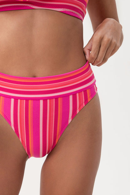 Trina Turk Women's Marai Banded High Waist Swim Bottom