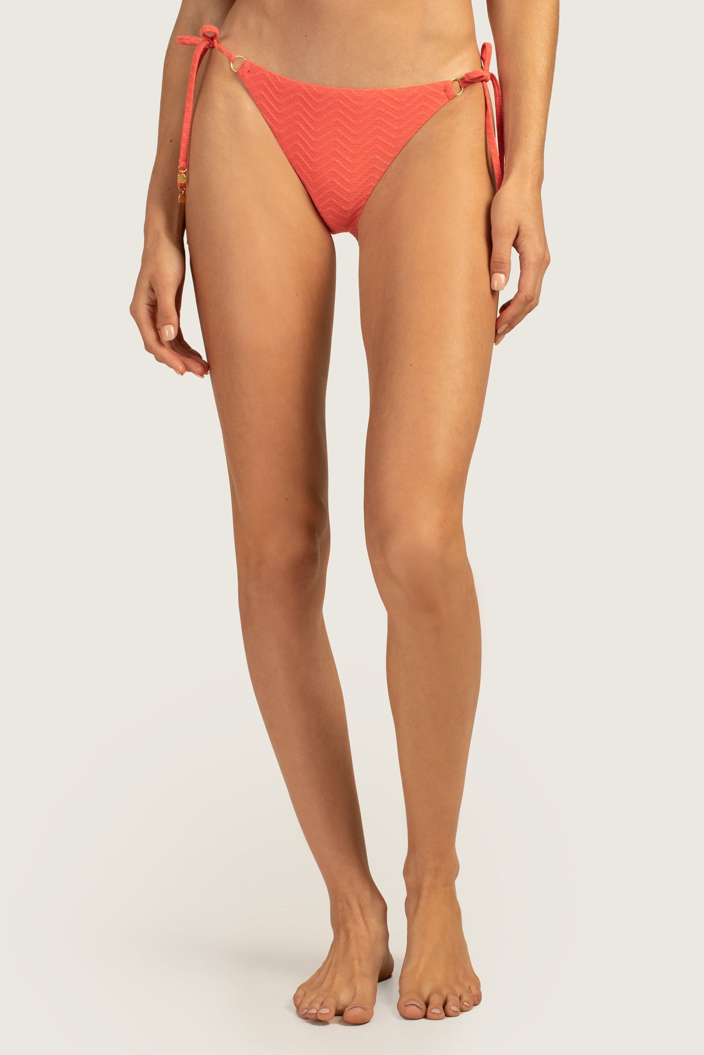 Trina Turk Empire Lurex Tie Side Hipster