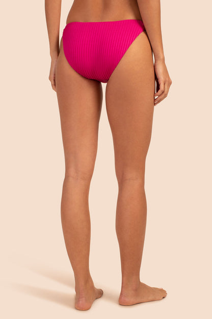 Trina Turk Women's Olympia Rib Low Rise French Cut Swim Bottom