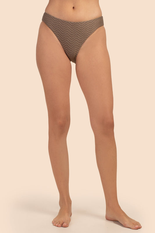 Trina Turk Women's Empire Low Rise French Cut Swim Bottom