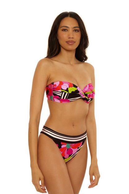 Trina Turk Reversible Hipster Swim Bottom - Bougainvillea