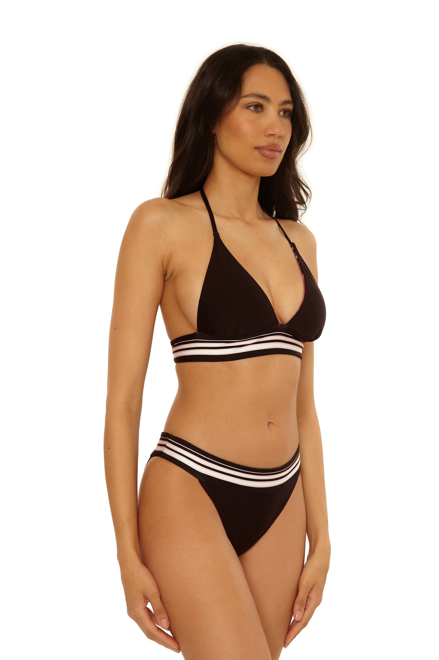 Trina Turk Reversible Hipster Swim Bottom - Bougainvillea