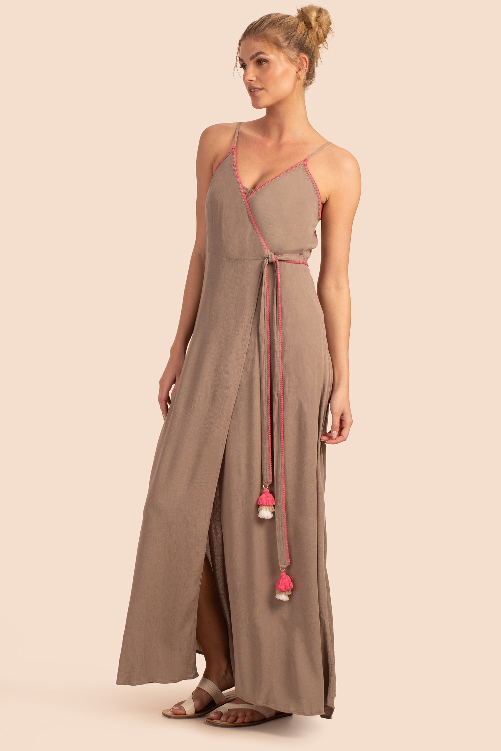 Trina Turk Brittany Maxi Wrap Dress