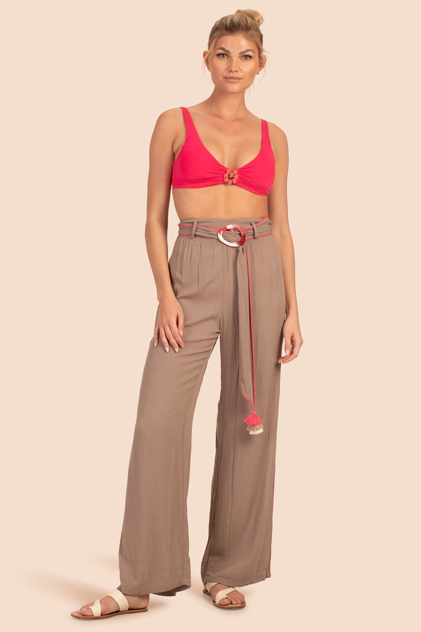 Trina Turk Brittany Side Slit Pant