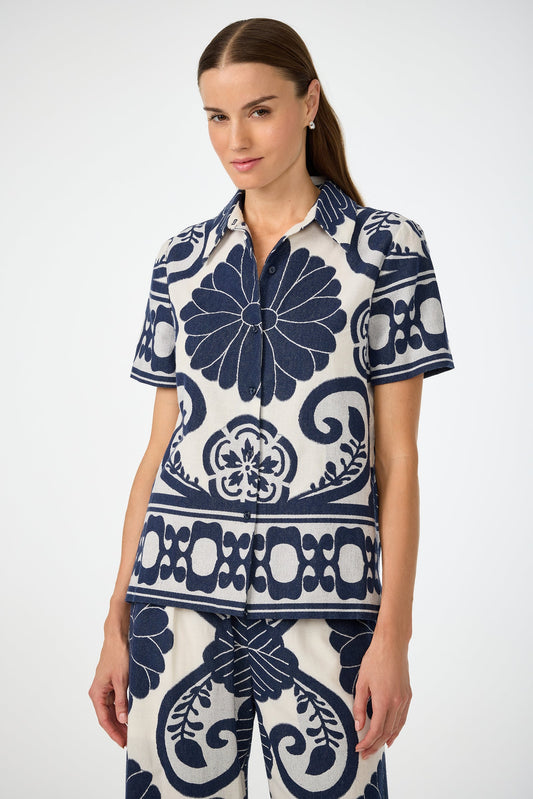 Trina Turk Abba Top