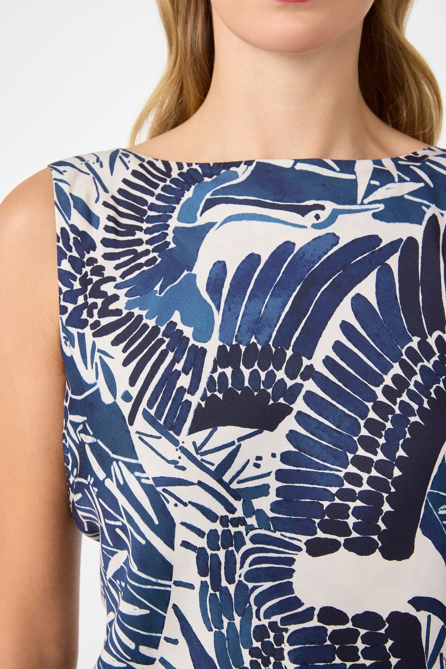Trina Turk Hakuto Tie-Back Top - Tsuru