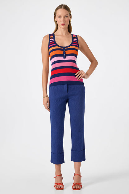 Trina Turk Arles Scoop Neck Tank