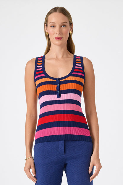 Trina Turk Arles Scoop Neck Tank