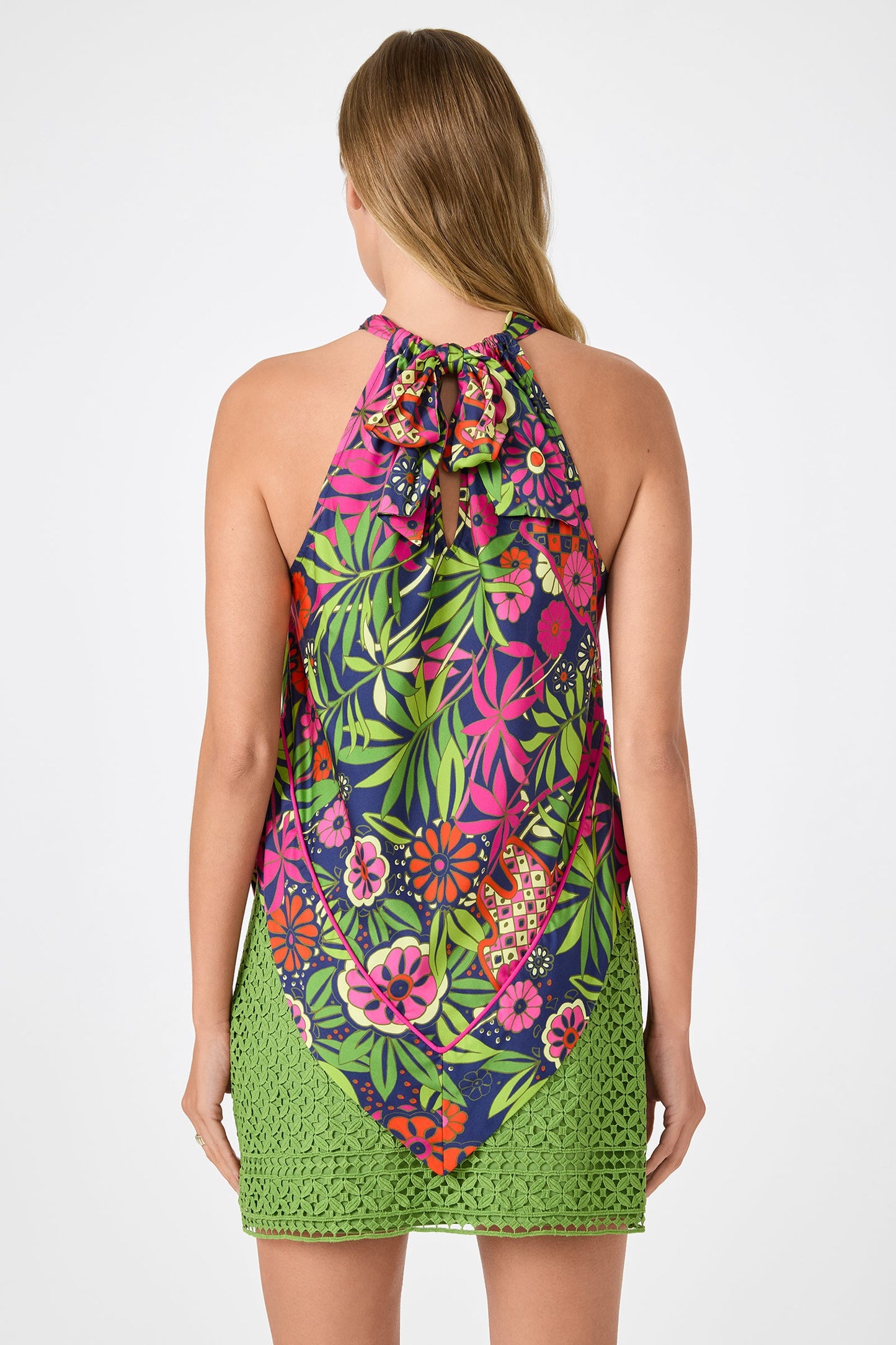 Trina Turk Lavani Halter Top - Fumi Floral