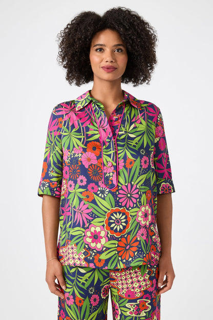 Trina Turk Portrait Top - Fumi Floral