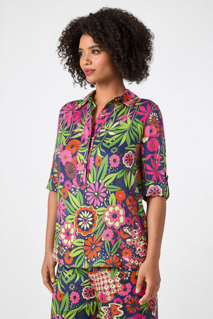 Trina Turk Portrait Top - Fumi Floral