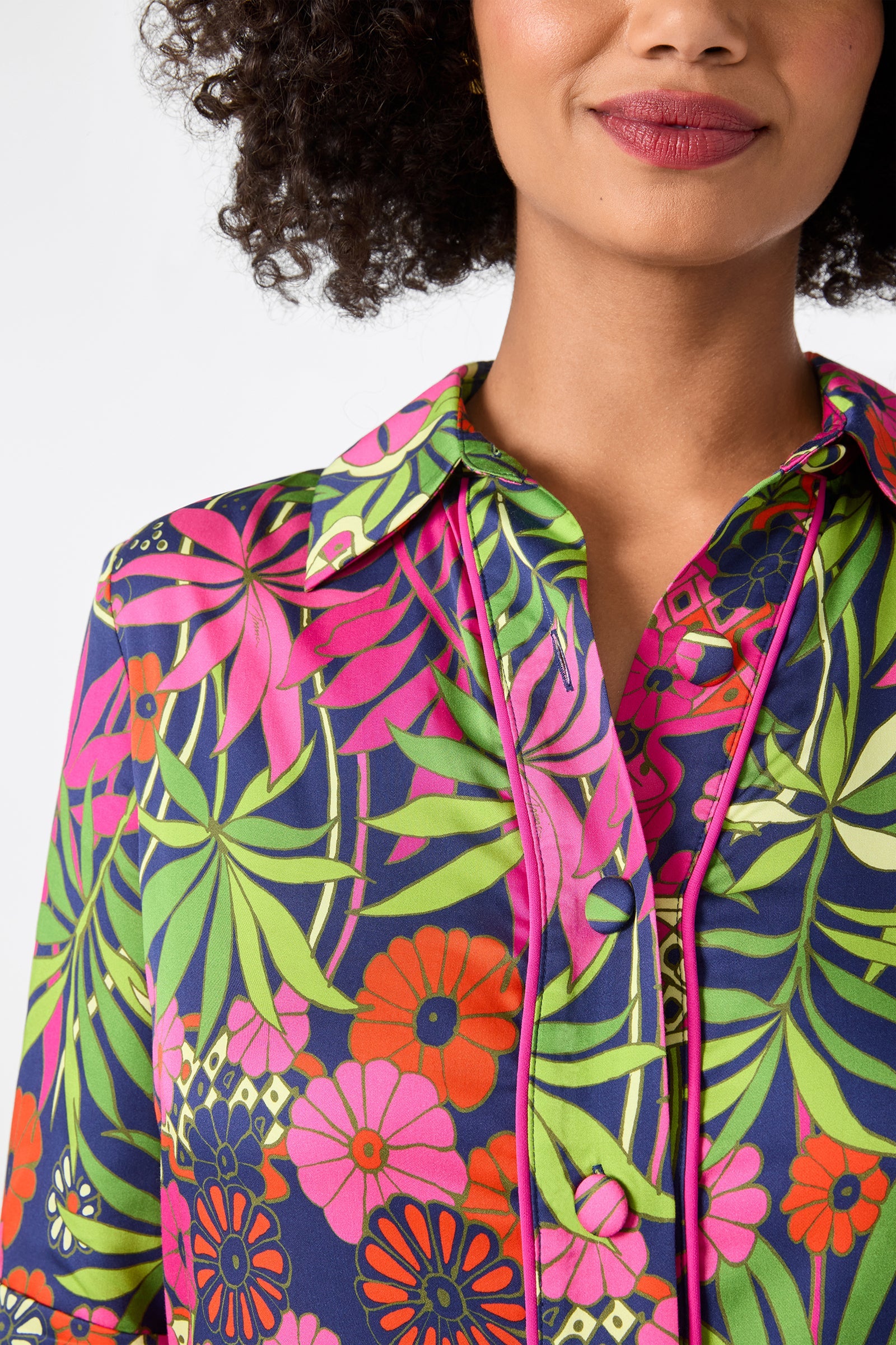 Trina Turk Portrait Top - Fumi Floral