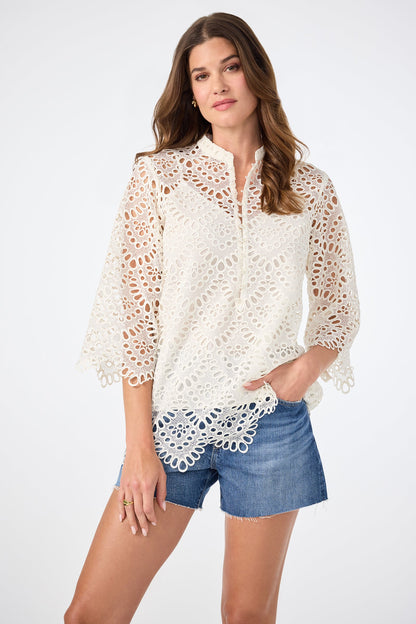 Trina Turk Martigues Lace Top