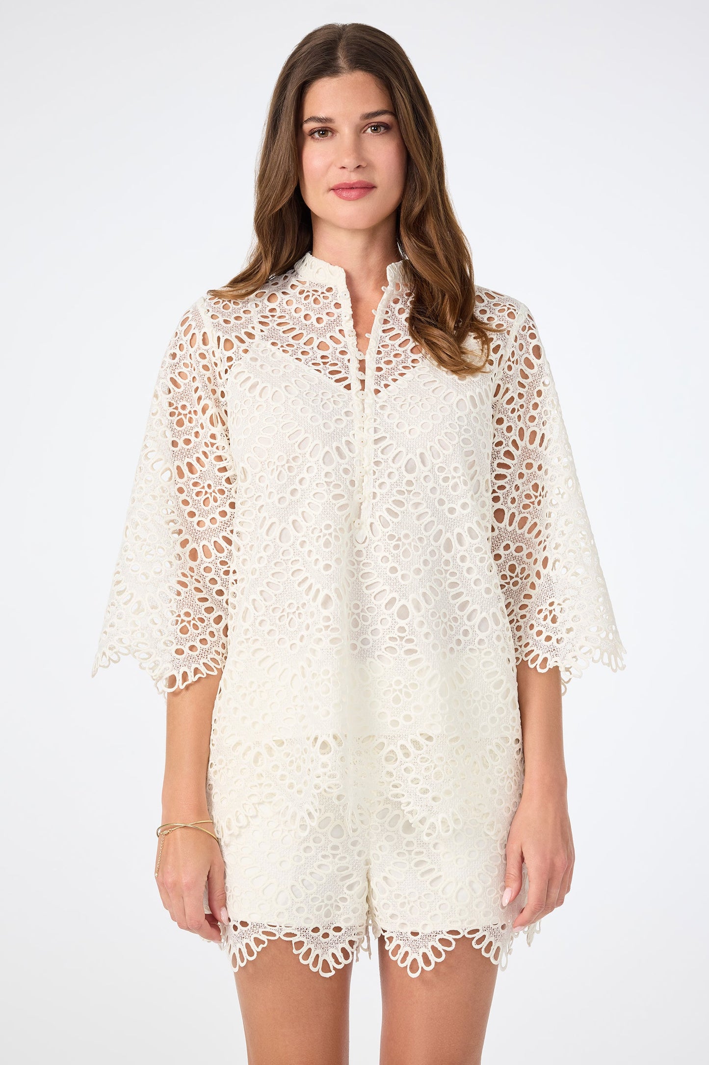 Trina Turk Martigues Lace Top