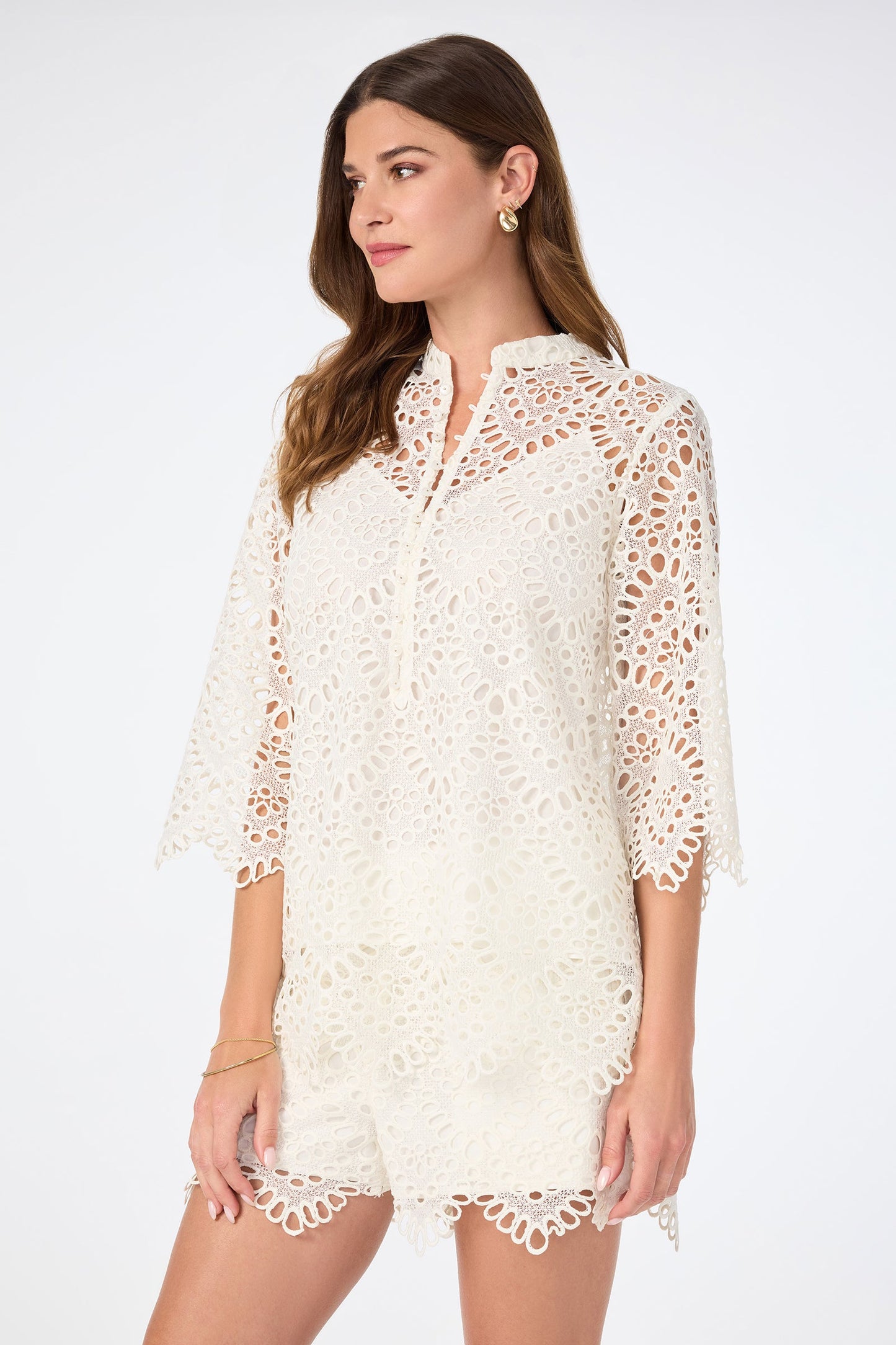 Trina Turk Martigues Lace Top