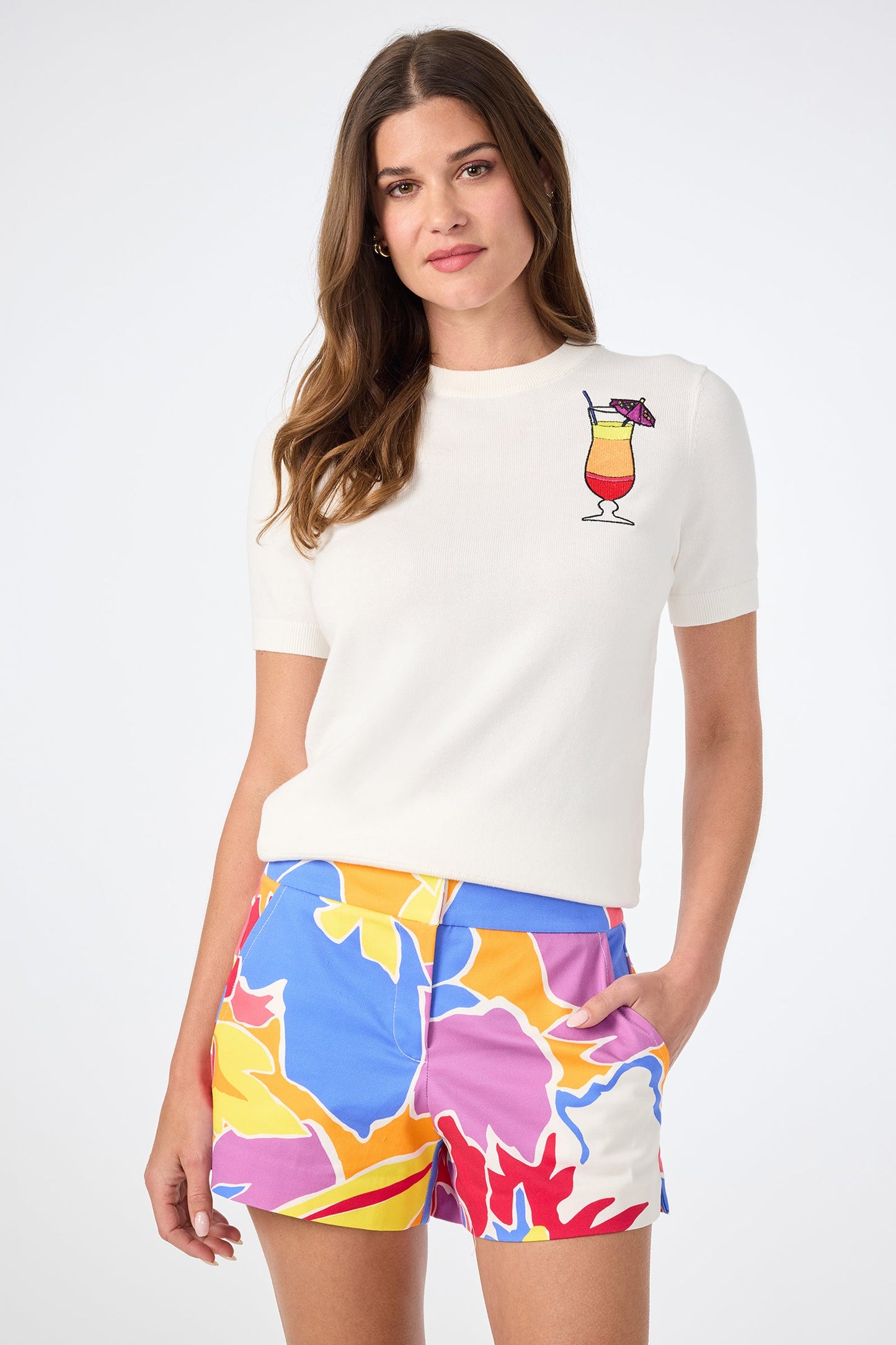 Trina Turk Old Fashioned Crewneck