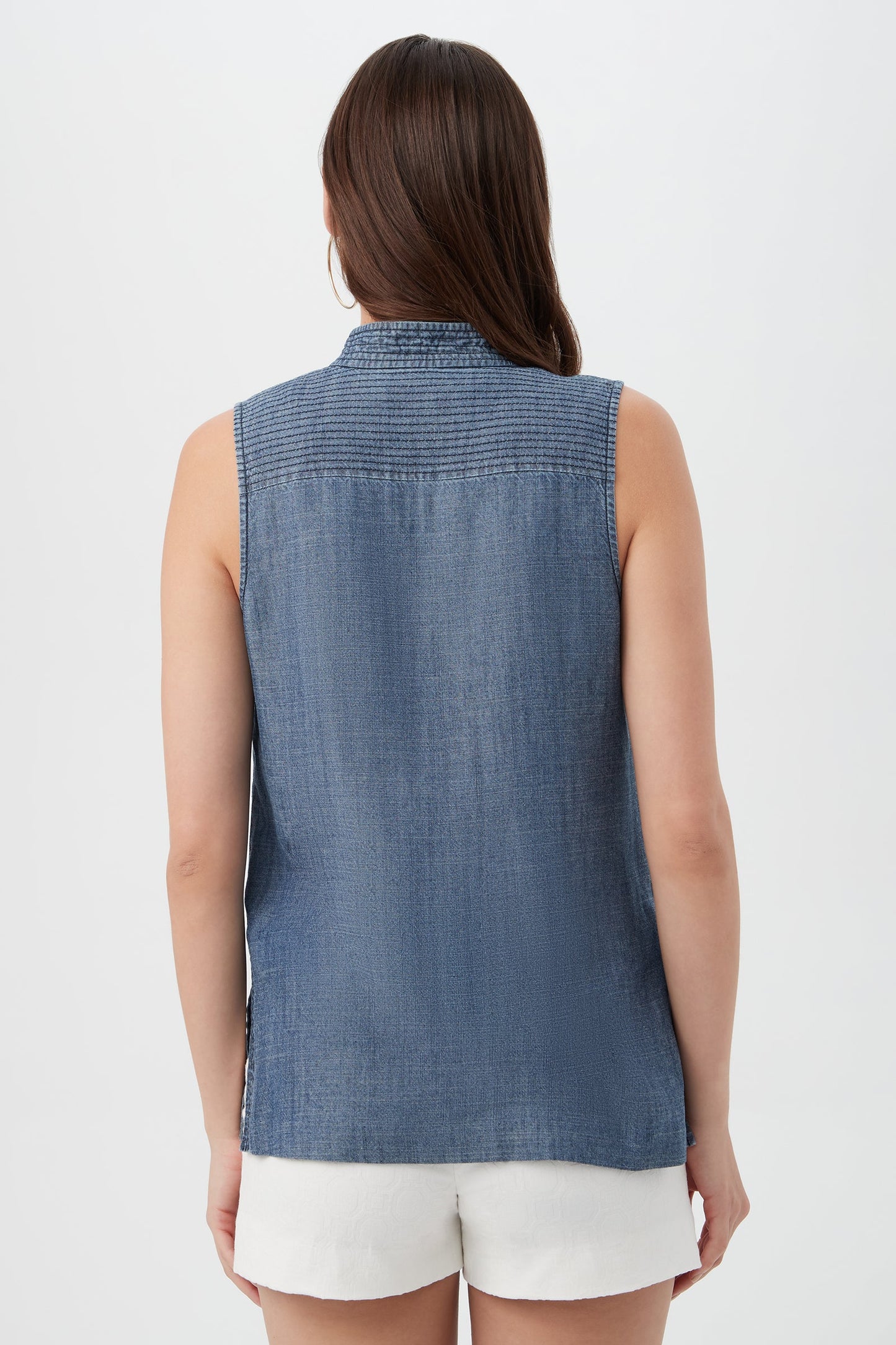 Trina Turk Lacheri Chambray Top