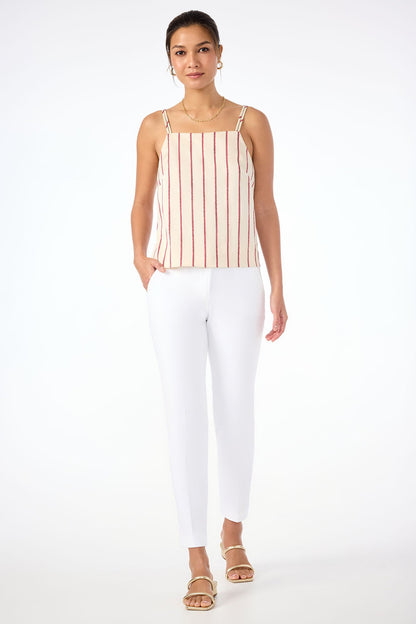 Trina Turk Trouve Sleeveless A-Line Top - Solaire Stripe