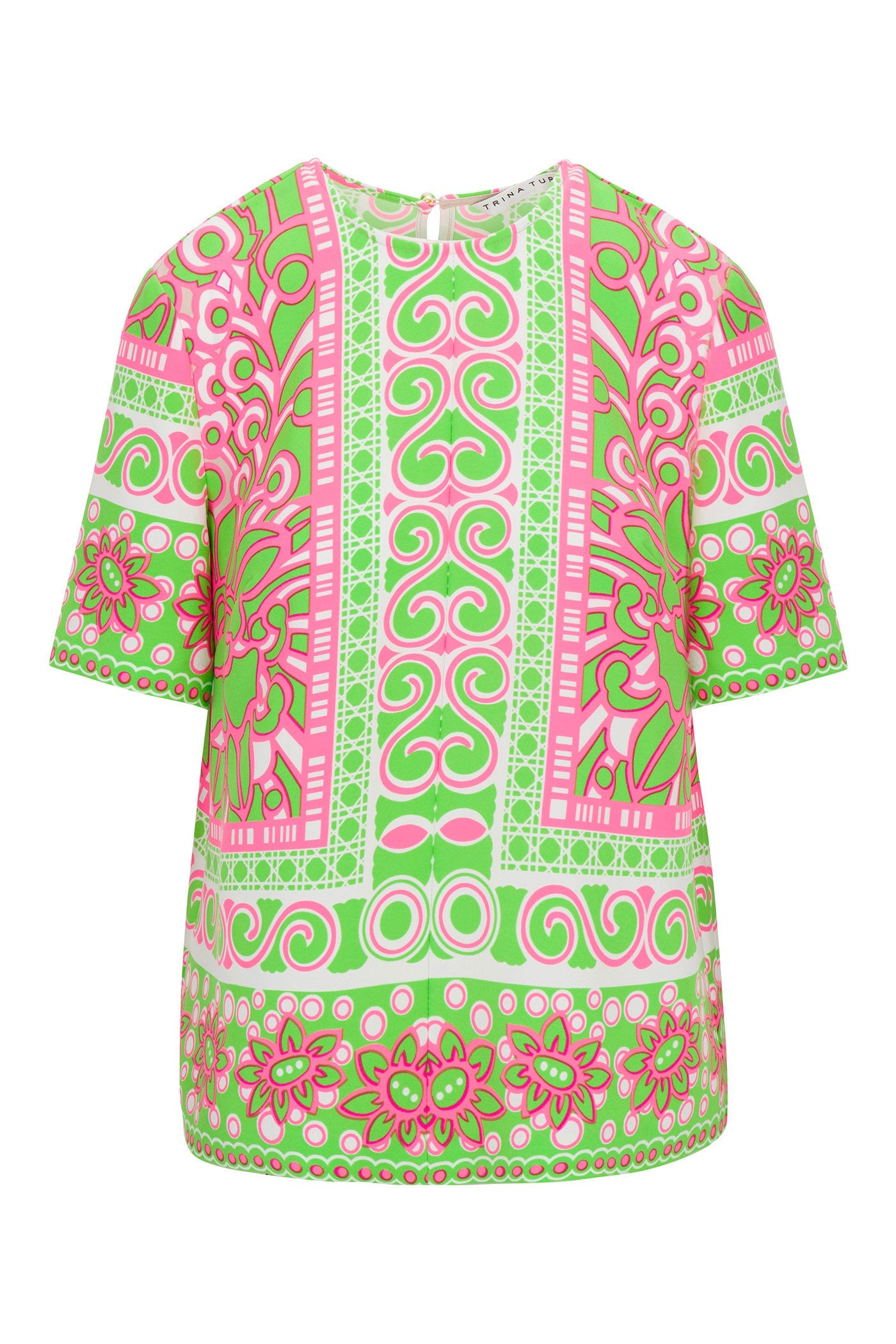 Trina Turk Riggs Short-Sleeve Top