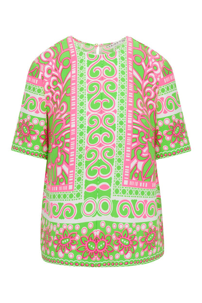 Trina Turk Riggs Short-Sleeve Top