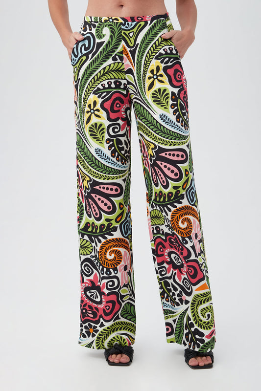 Trina Turk Tavia Wide-Leg Pant