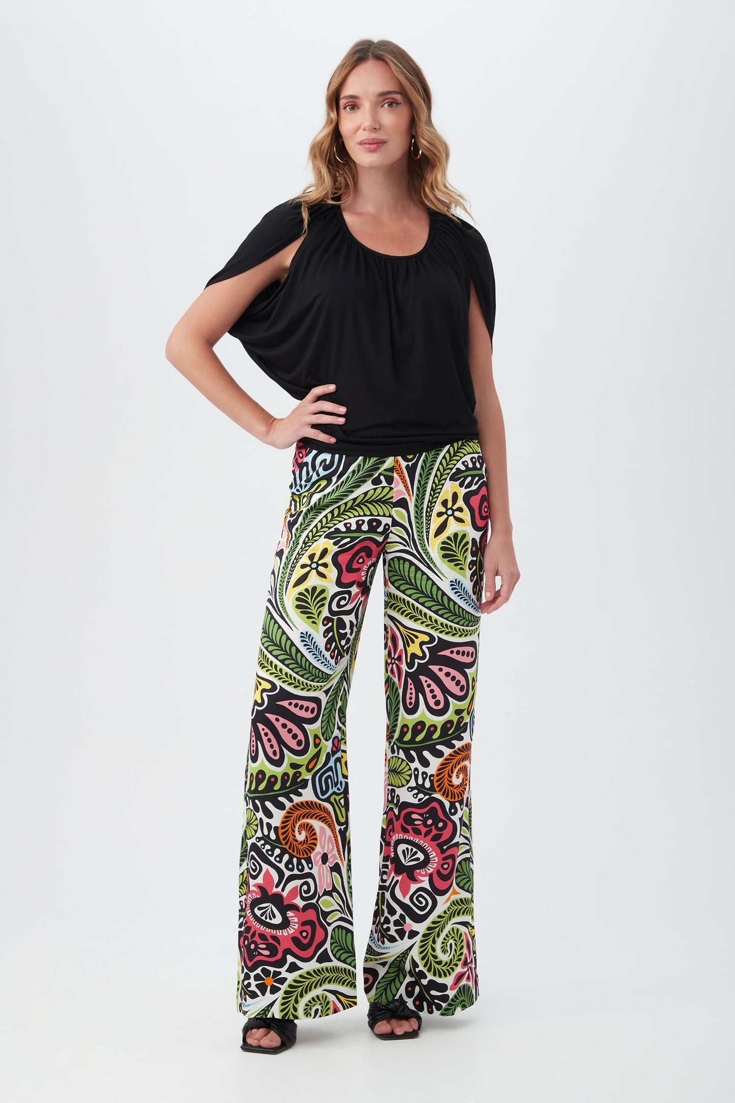 Trina Turk Tavia Wide-Leg Pant