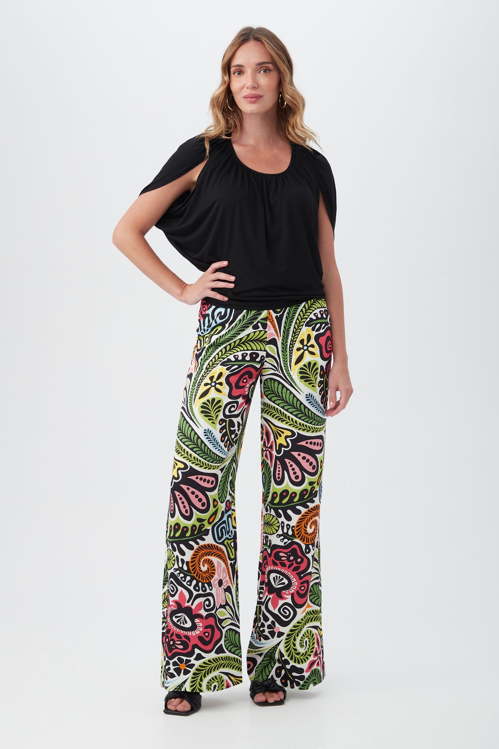 Trina Turk Tavia Wide-Leg Pant