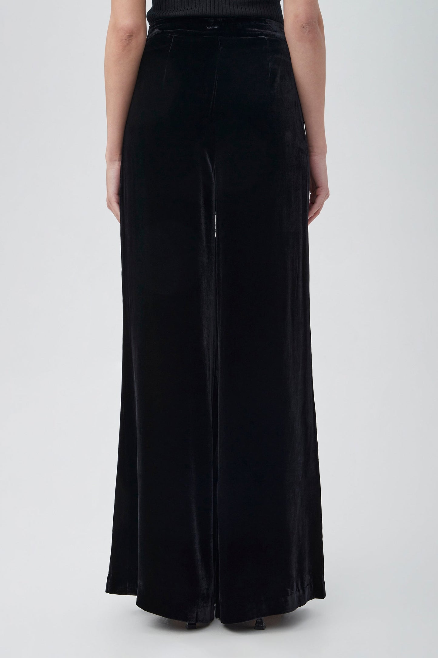 Trina Turk Saige Velvet Wide Leg Pant