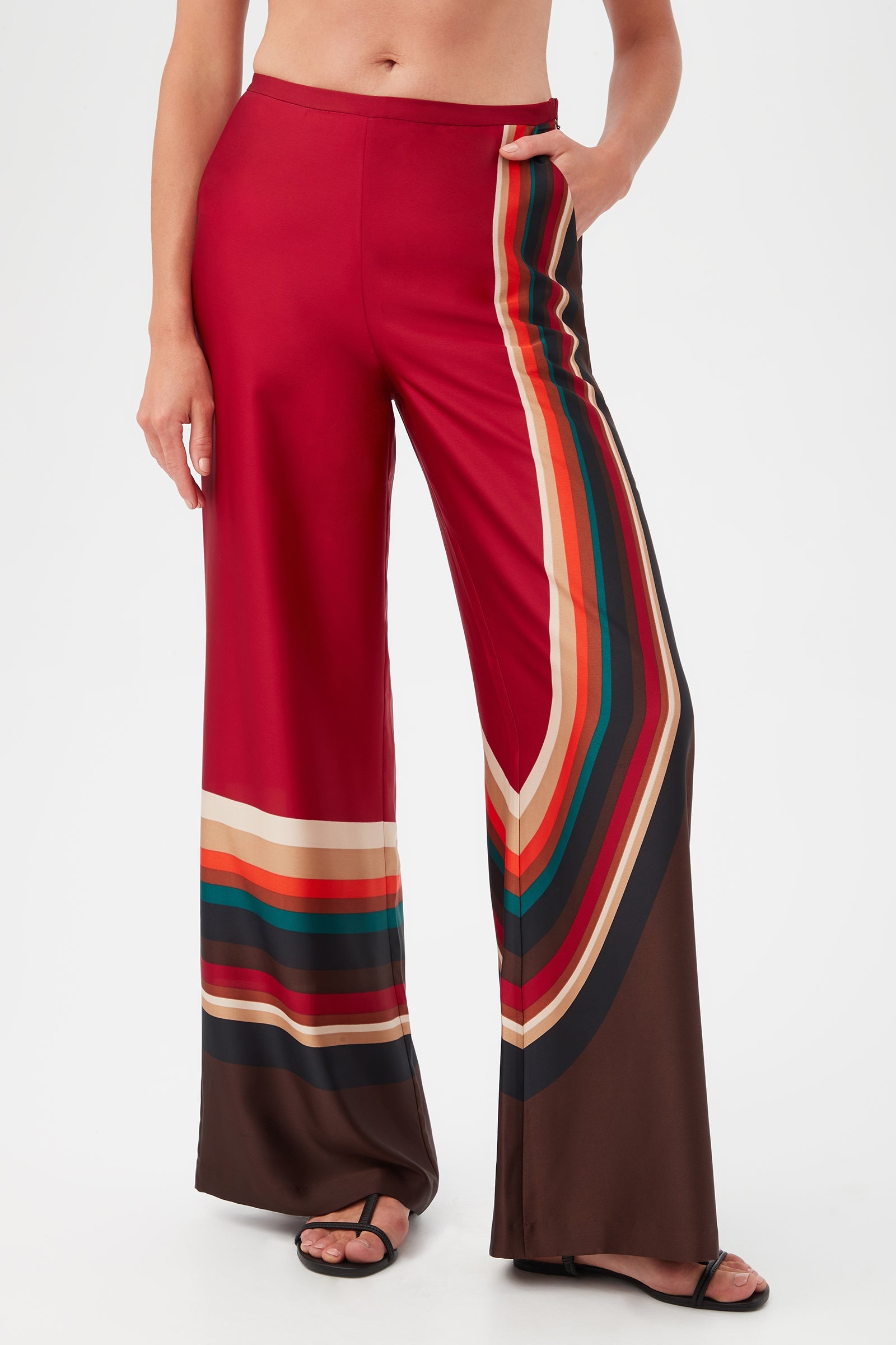 Trina Turk Tavia Wide-Leg Pant - Adenot Arch