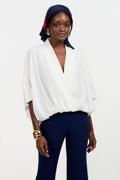 Trina Turk Anora V-Neck Wrap Top