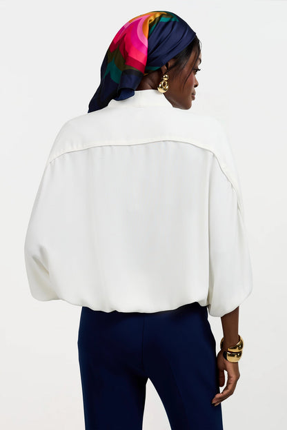 Trina Turk Anora V-Neck Wrap Top