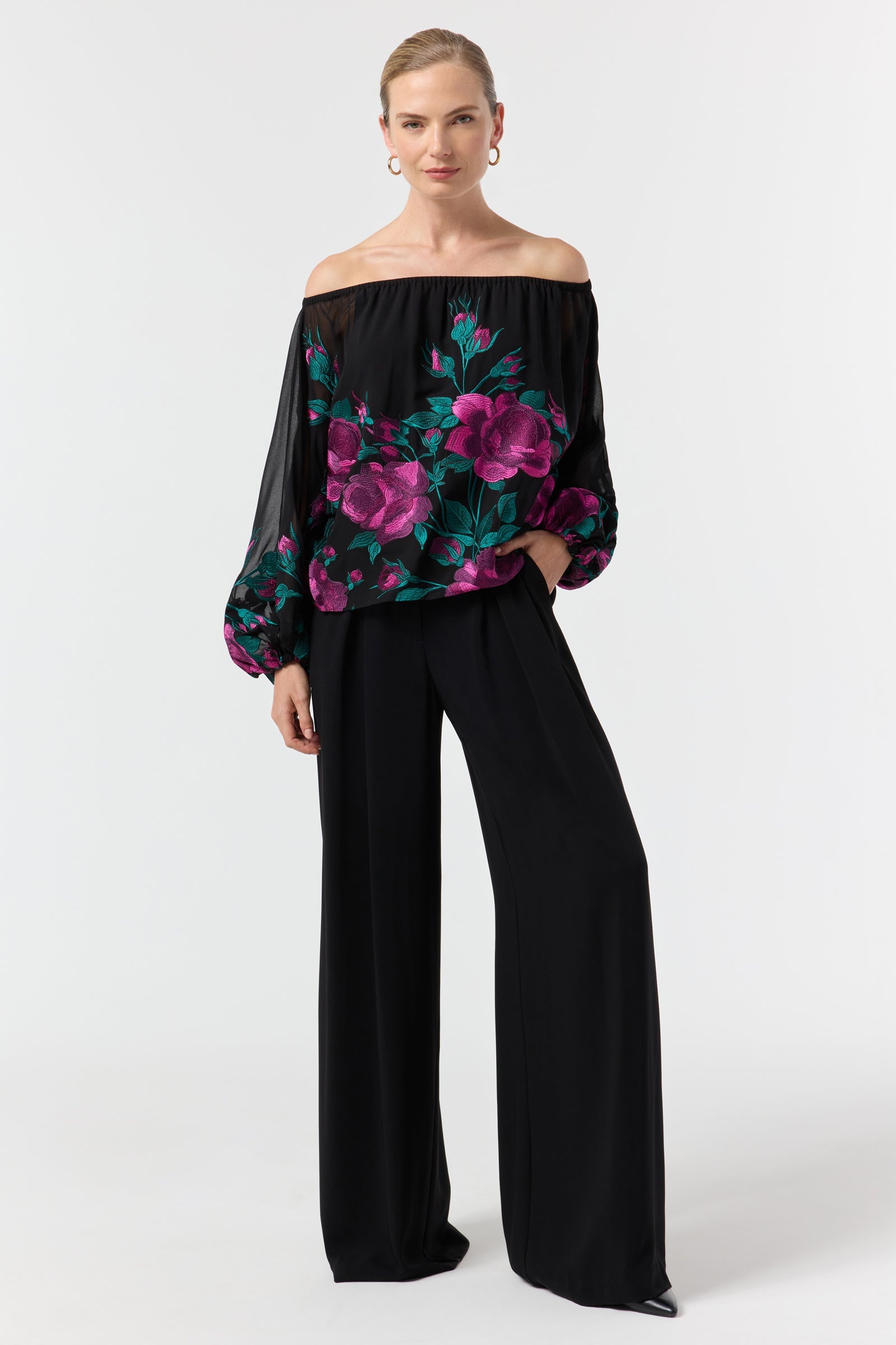 Trina Turk Soho Embroidered Top