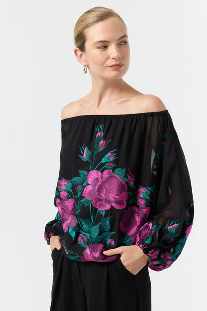 Trina Turk Soho Embroidered Top