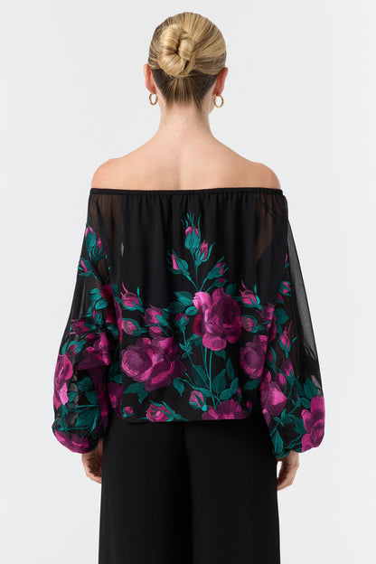 Trina Turk Soho Embroidered Top