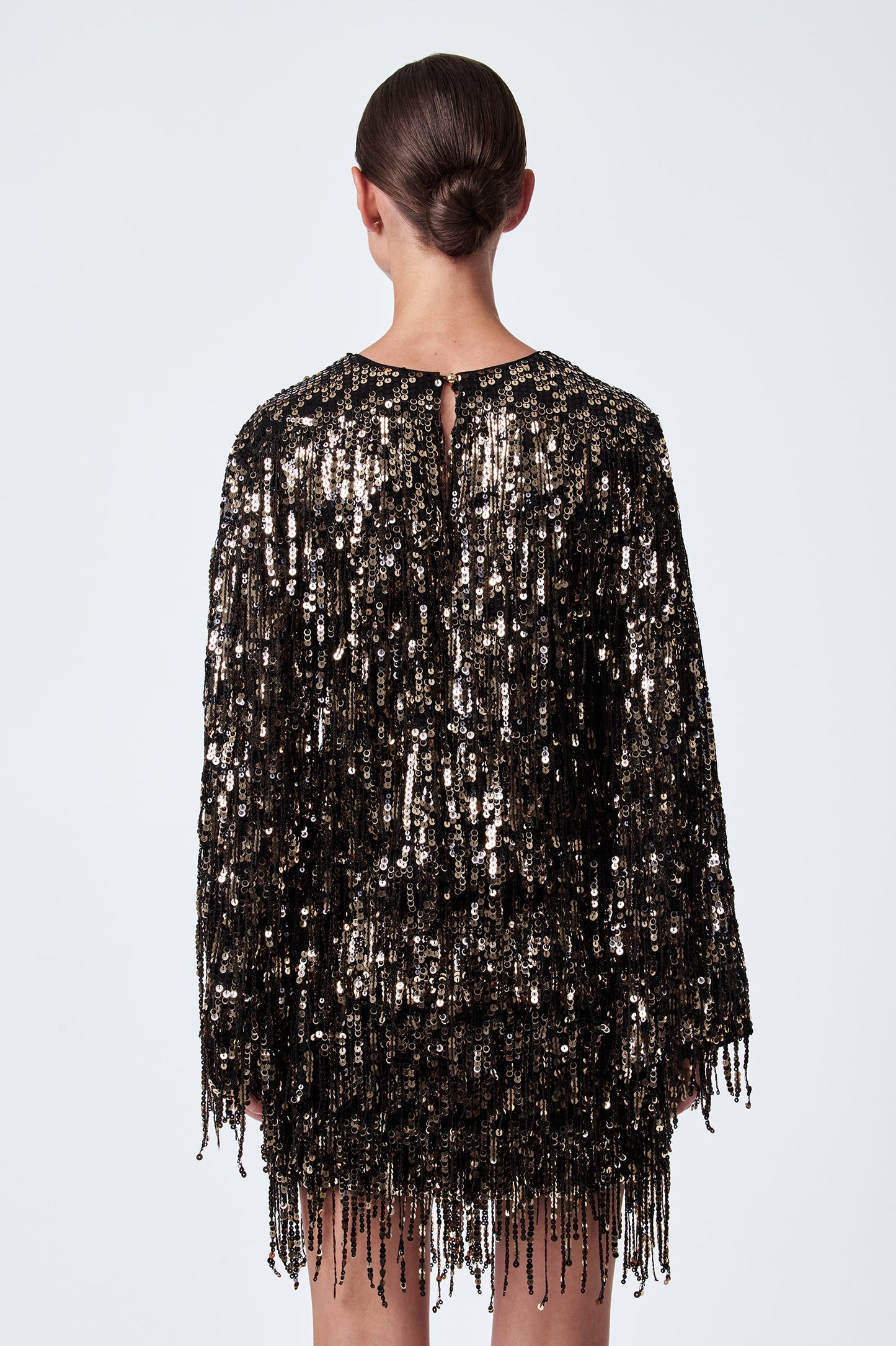 Trina Turk Satine Sequin Fringe Top
