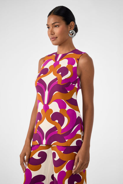 Trina Turk Haruto Sleeveless Top