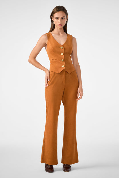 Trina Turk Kofi Suede Vest