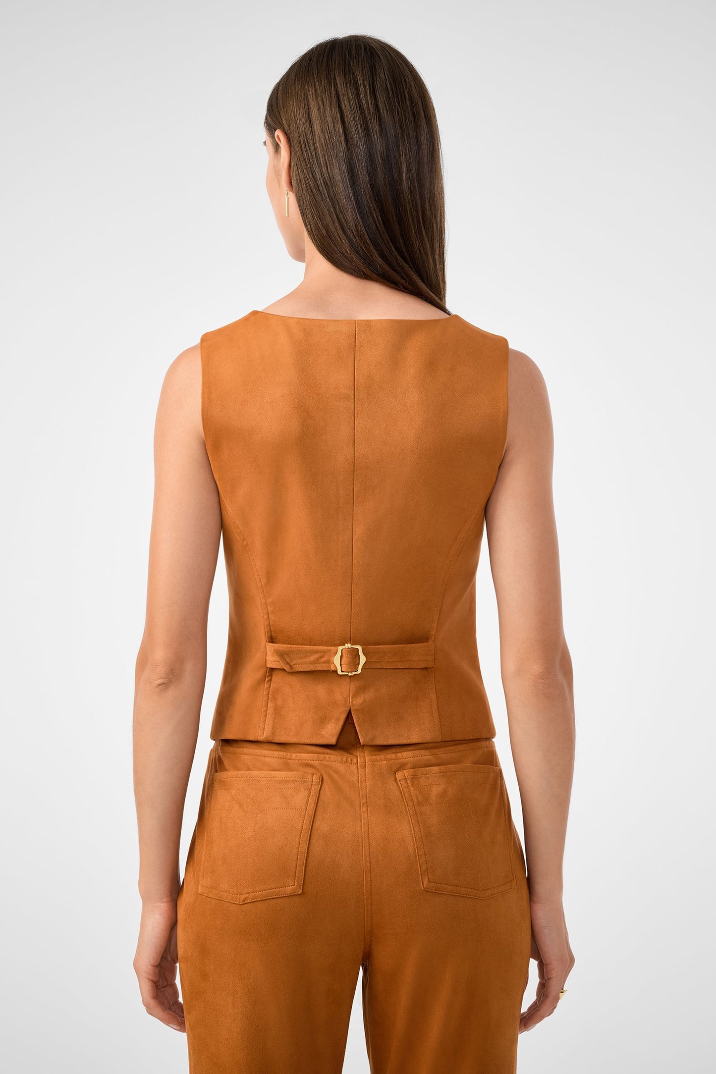 Trina Turk Kofi Suede Vest