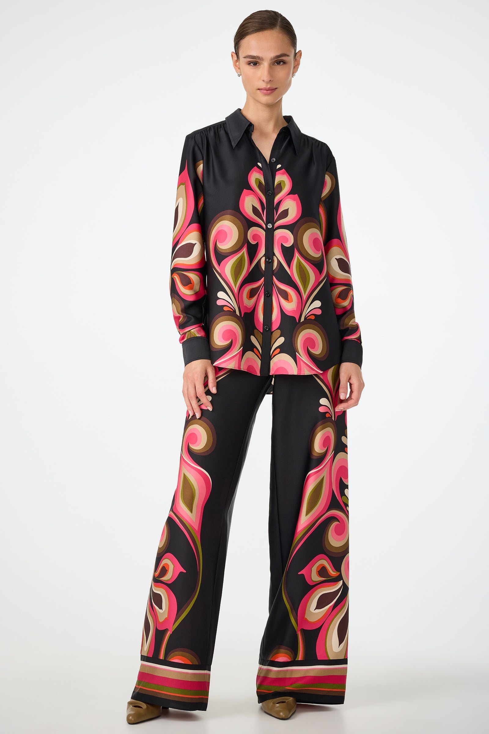 Trina Turk Cassavetes Border Shirt - Sanctuary