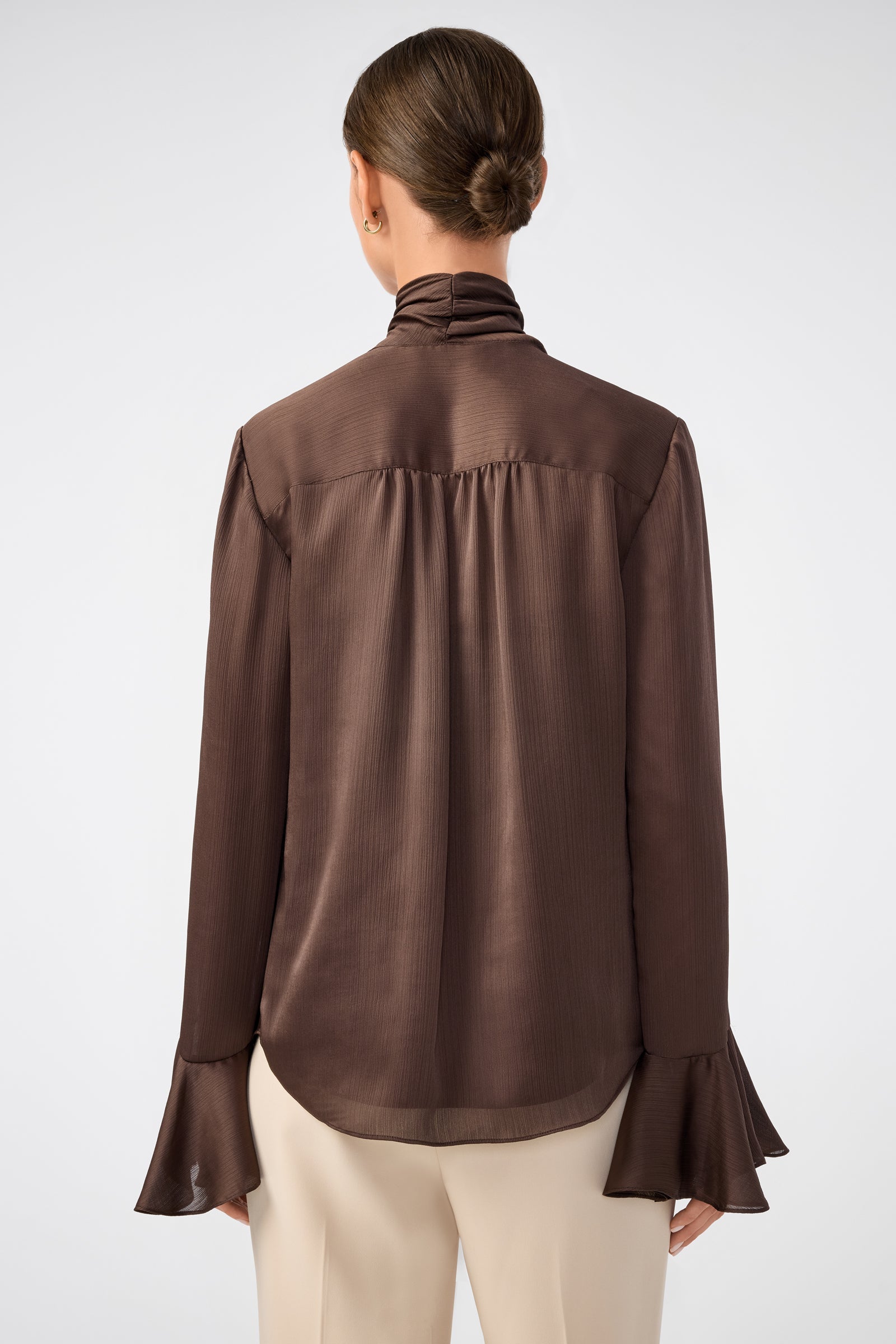 Trina Turk Alora Lavalliere Blouse