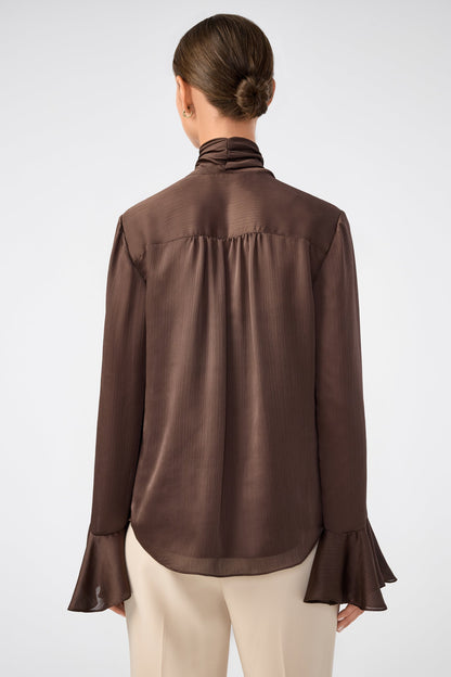 Trina Turk Alora Lavalliere Blouse