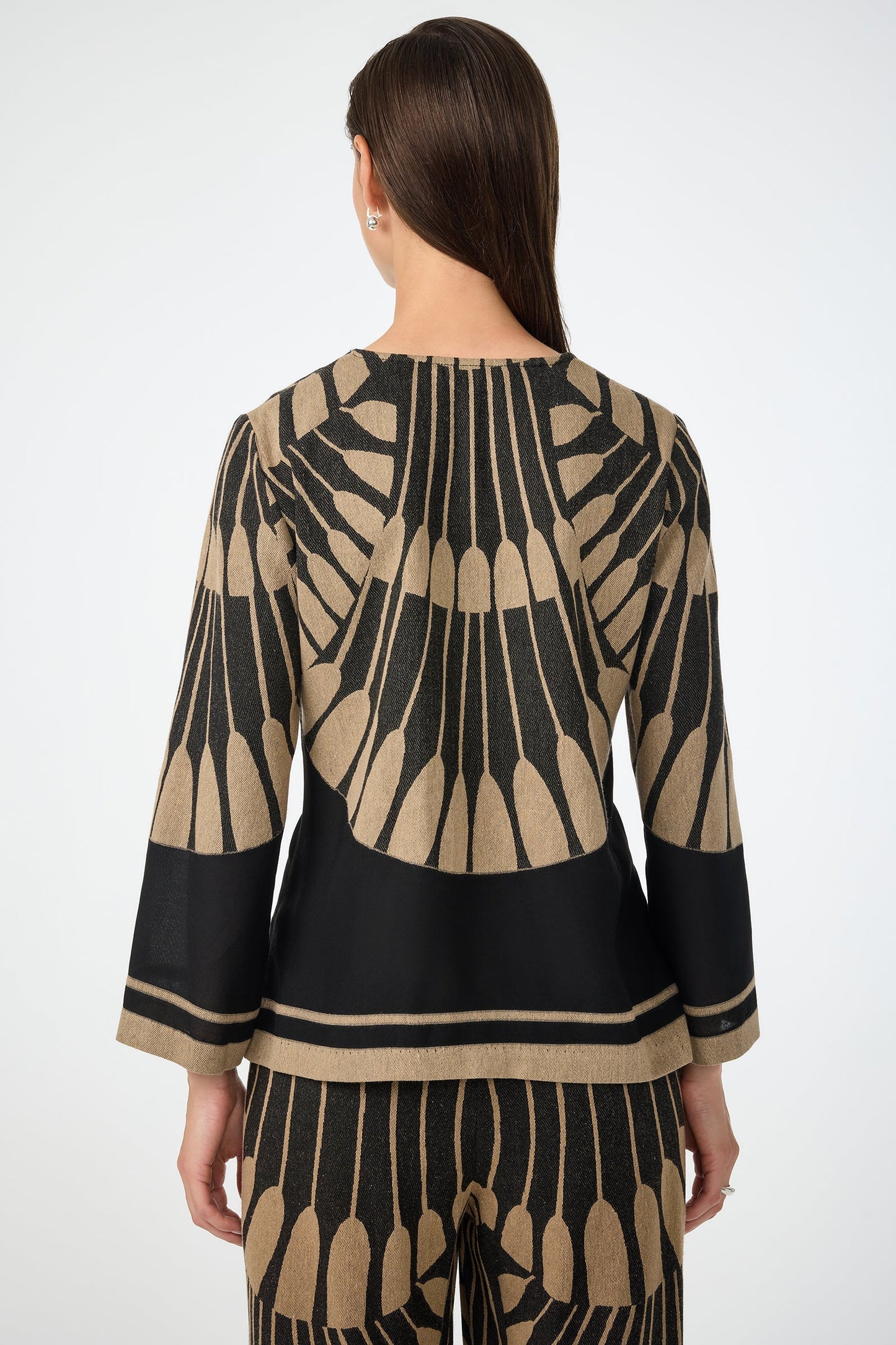 Trina Turk Amy Top - Juniper Fil Coupe