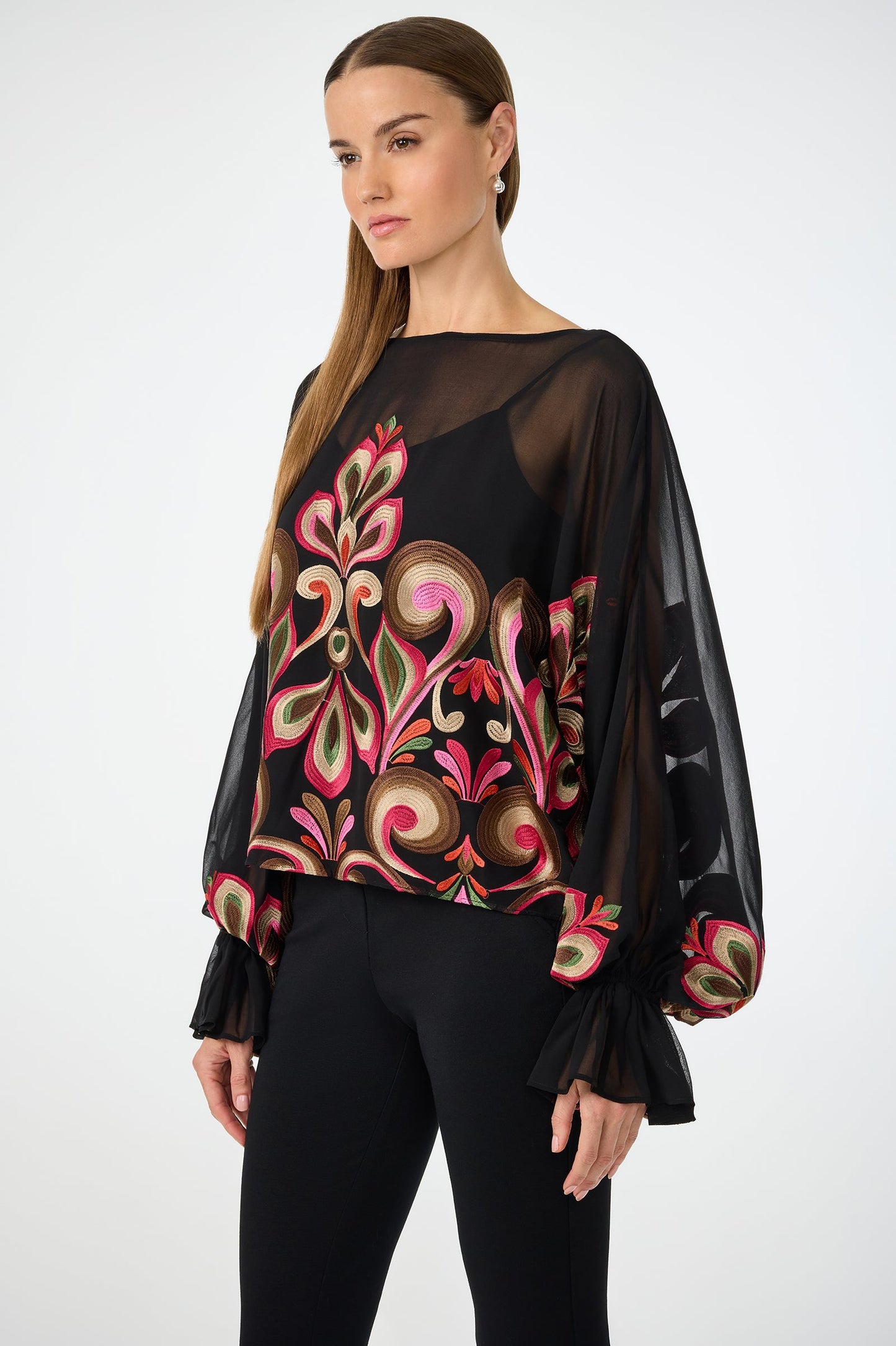 Trina Turk Soho Embroidered Top - Sanctuary