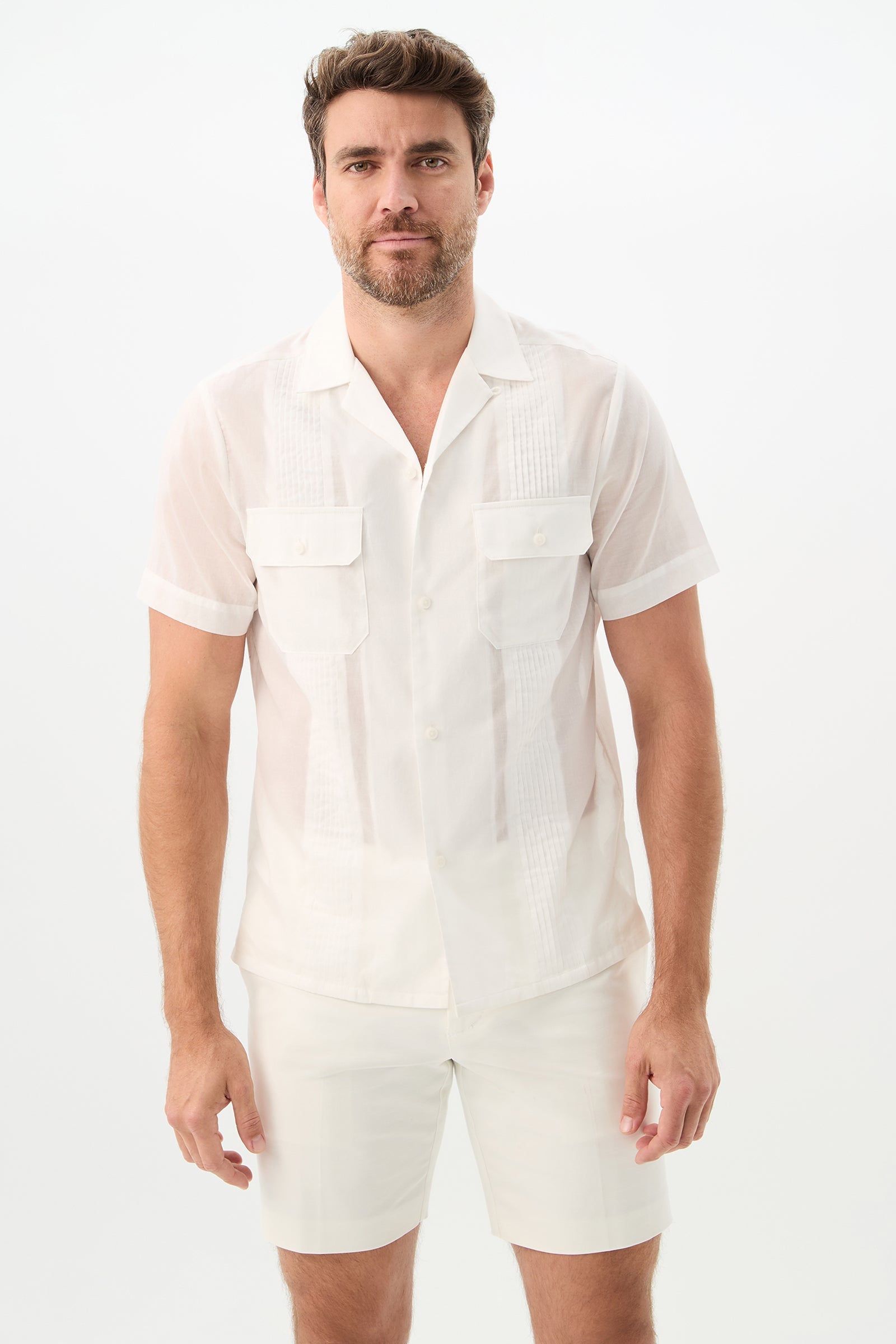 Trina Turk Allende Short-Sleeve Shirt | Mr Turk