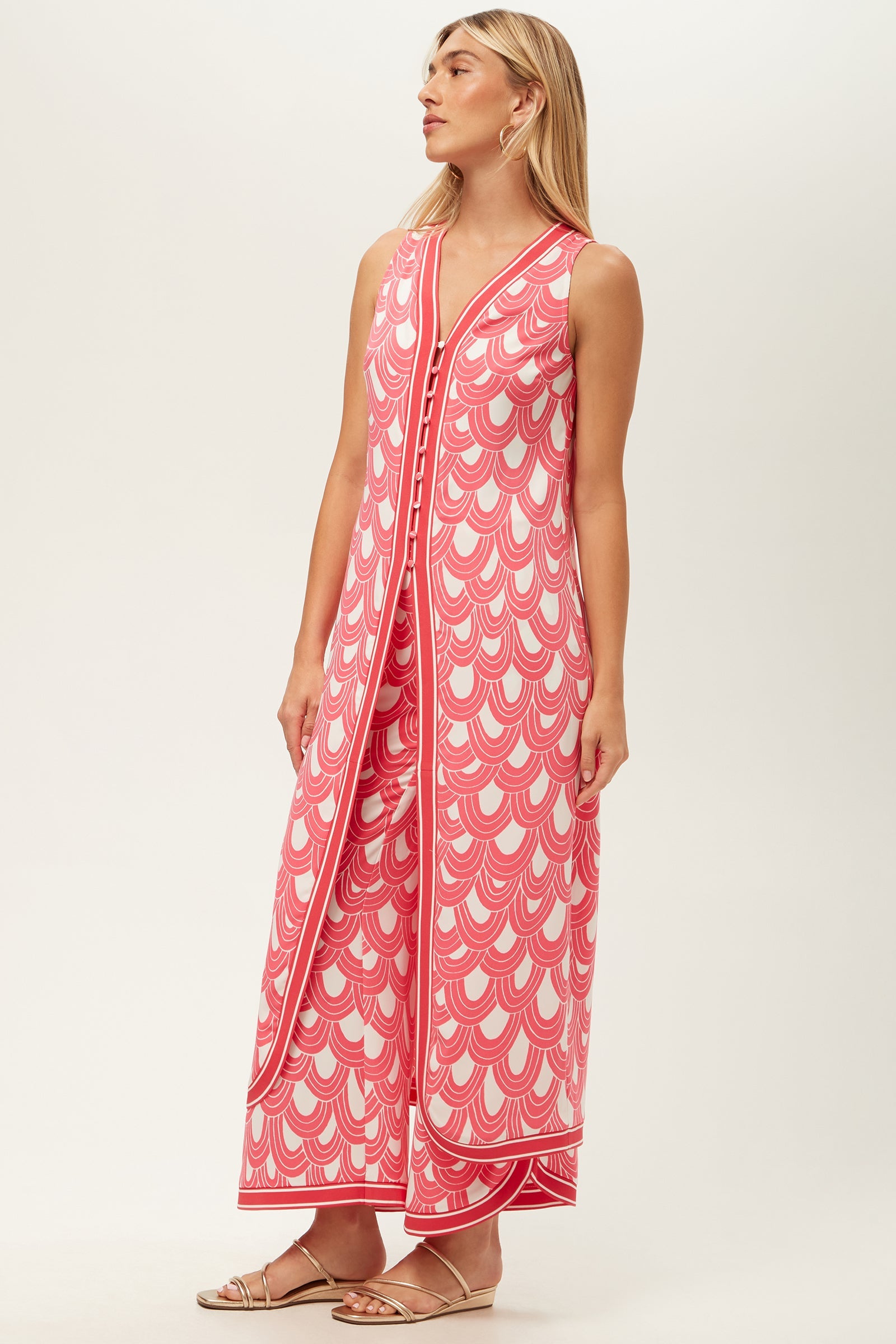 Trina Turk Slice Sleeveless Maxi Top - Ace Arches